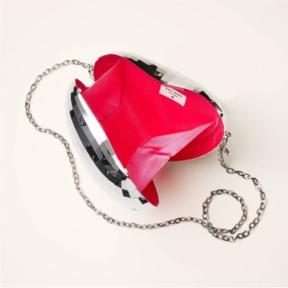 New Kate Spade New York x Target Disco Heart Crossbody Bag - Picture 5 of 11